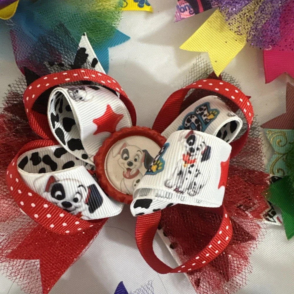 Hair Bows For Girls Handmade Disney Trolls My Little Pony Princess Dr. Seuss‎